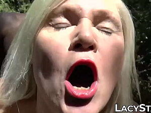 Strict stepdad destroyed his stepdaughter's Madi Collins butt and pussy in their rough threesome with maid Crystal Rush.